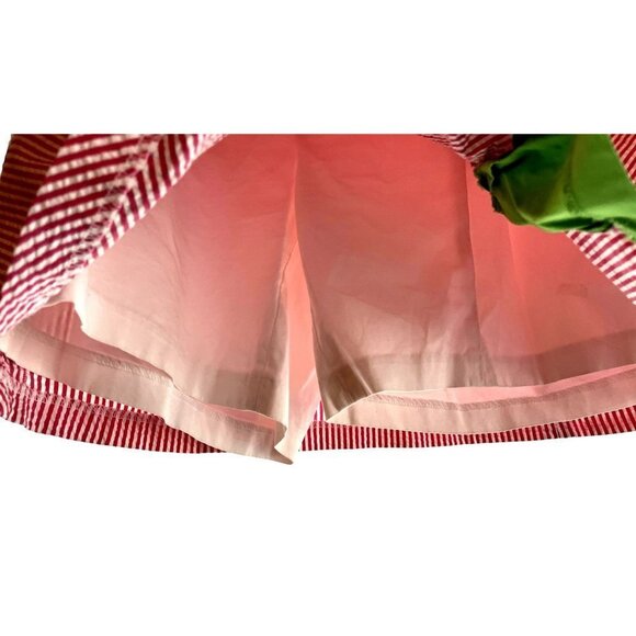 Tommy Hilfiger Golf Skort Pink & White Striped Golf Skirt Size 6 - Picture 4 of 8